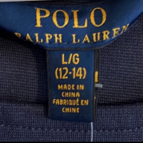 POLO RAPH LAUREN RUFFLE DRESS SIZE LARGE - Picture 6 of 9